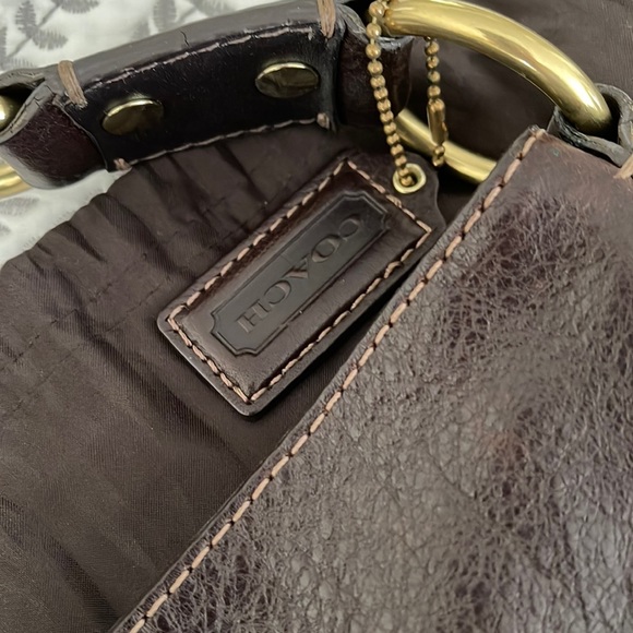 Coach purse - brown - Picture 5 of 10